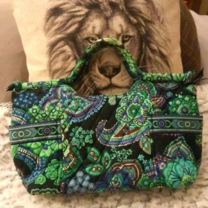 Vera Bradley Handbag Blue Rhapsody Retired 2009